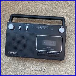 ANABAS Radio Cassette Recorder RC-45 Retro Complete Used from Japan