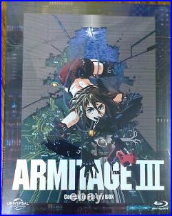 ARMITAGE III Complete Blu-ray Box Soundtrack CD Booklet From Japan 2022