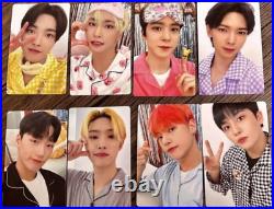 ATEEZ Movement Beatroad Photocard Pajamas Complete Set of 8 K-POP New from Japan