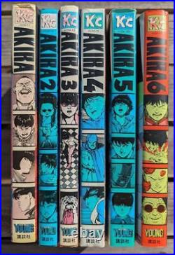 Akira Complete 6 Volume Set Written By Katsuhiro Otomo from Japan
