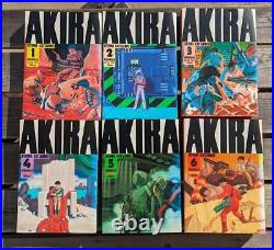 Akira Complete 6 Volume Set Written By Katsuhiro Otomo from Japan