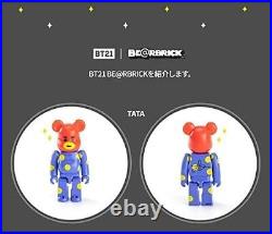 BTS BT21 x BEARBRICK Figure Secret Box 10pcs Limited Edition Complete From Japan