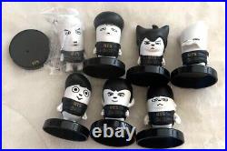 BTS Hip Hop Monster Figure Set of 7 All Complete with Box Rare Used from Japan