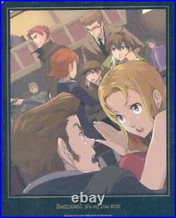 Baccano! Blu-ray Disc BOX 3discs Limited Edition USED from Japan