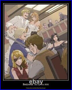 Baccano! Blu-ray Disc BOX 3discs Limited Edition USED from Japan