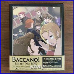 Baccano! Blu-ray Disc BOX Limited Edition ANZX-9691 3discs Anime From Japan USED