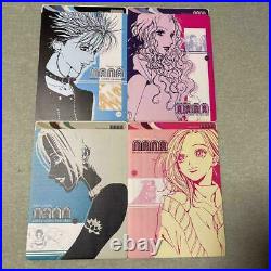 Bandai From Comic NANA'S Jumbo Sealdass Ai Yazawa 4 Set Complete From Japan Used