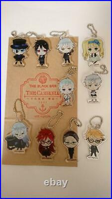 Black Butler Cafe & Bar Acrylic Key Chain Complete set from JAPAN