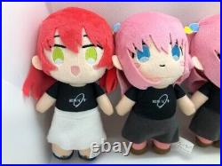 Bocchi The Rock! Deformed Plush Toy All 5 Types Complete set 17cm from JP