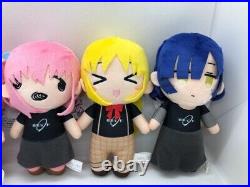 Bocchi The Rock! Deformed Plush Toy All 5 Types Complete set 17cm from JP