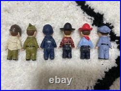 Buddy Lee Doll Plush Complete 6 lot from JAPAN Figure USED