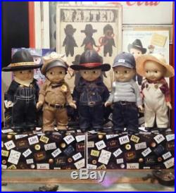 Buddy Lee Doll Plush Doll Limited Edition Lot Complete 5 Set 33cm from Japan F/S