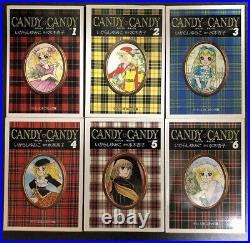 CANDY CANDY Vol 1-6 Comic Manga Complet Set Yumiko Igarashi USED From Japan