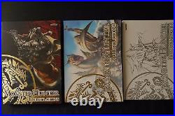 Capcom's Monster Hunter Illustrations Complete Set Art Book from Japan