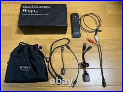 Chord Hugo 2 Black Chord Electronics From Japan Complete with accessories