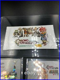 Chrono Trigger Card 18 types Complete Prism Rare Card Goods From Japan