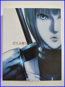 Claymore Collectors Edition Blu Ray Complete Series Art Box, Book, & Art Cards