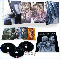 Claymore Collectors Edition Blu Ray Complete Series Art Box, Book No Art Cards