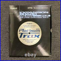 Complete set! Roland SRX-08 Platinum Trax Expansion Board Exc From Japan