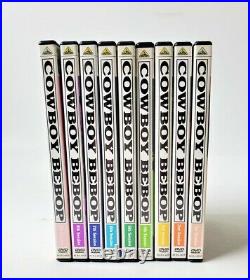 Cowboy Bebop DVD Vol. 1-9 Complete set from Japan Collective Discs Japanese
