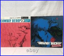 Cowboy Bebop Laserdiscs complete set 10LD Not tested From Japan used