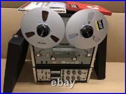 DENON DH-710F Open Reel Deck with Accessories Completed Rare From Japan