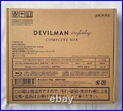 DEVILMAN crybaby COMPLETE BOX Blu-ray Disc Limited Edition 5 set from Japan USED
