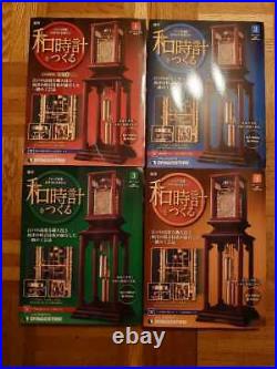 Diagostini Making a Japanese Clock Vol. 1-60 Complete Set from Japan