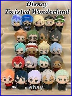Disney Twisted Wonderland All 22 complete set Plush From Japan New F/S