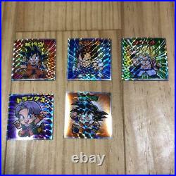 Dragon Ball Z Bikkuriman Stickers All 24 types complete set from Japan F/S