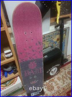 Element Bam Margera Complete Deck Margera Purple Used Imported from Japan