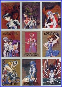 Evangelion Carddass Masters Part 2 Complete Card SET from JAPAN 1997 (171 CARDS)