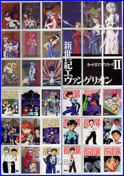 Evangelion Carddass Masters Part 2 Complete Card SET from JAPAN 1997 (171 CARDS)