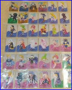 FINAL FANTASY 6 Carddass 1st Complete 42 sheets From JAPAN USED FF6 VI