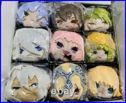 Fate/Apocrypha PoteKoro Mascot Plush Complete set of 9 Free Shipping from Japan
