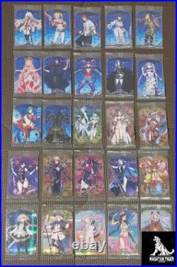 Fate / Grand Order FGO Wafer Card 10 Complete 25 types Set BANDAI From Japan New