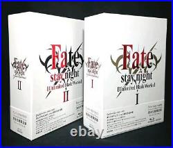 Fate/stay night UBW Blu-ray Disc Box Vo. 1-2 Complete Set From Japan