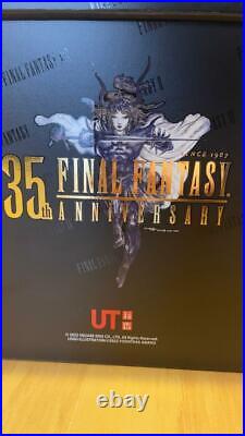 Final Fantasy 35th Anniversary UNIQLO UT Complete Box L Size From Japan F/S