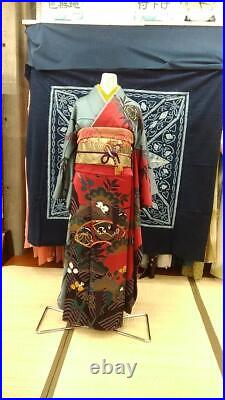 Furisode Complete Set From Japan Used