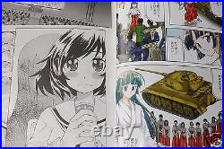Girls und Panzer Manga Vol. 1-4 Complete Set from JAPAN