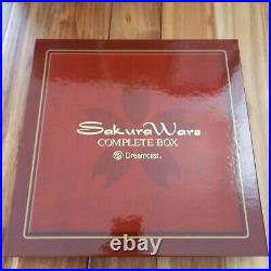 Great Sakura Taisen Sakura wars Complete Box Sega DC Dreamcast from Japan