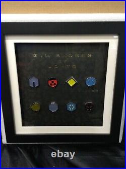 Gym Badges Of Johto Pokemon Center Online Limited Complete Set From Japan Rare
