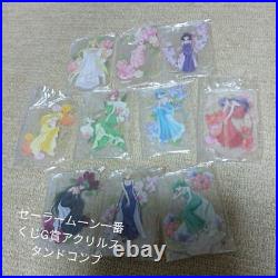 Ichiban Kuji Sailor moon Acrylic stand G prize All 10 types complete from Japan