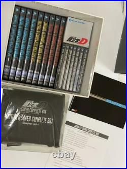 Initial D SUPER COMPLETE BOX First Press Limited DVD CD 22-disc set from Japan