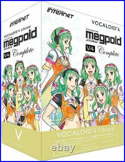 Internet VOCALOID 4 Library Megpoid V4 Complete From Japan New