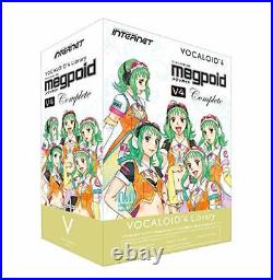 Internet VOCALOID 4 Library Megpoid V4 Complete NEW from Japan