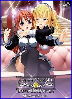 KISS Custom Maid 3D Complete Pack Windows PC Game DVD-ROM F/S from JAPAN NEW