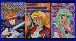 Lost Universe Anime Comic Vol. 1-3 Complete Set OOP 1998 from JAPAN