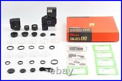MINT in Box PENTAX Auto 110 Complete Full Lens set 18mm 24mm 50m From JAPAN