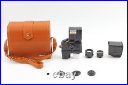 MINT withCase Pentax Auto 110 Complete Kit 3Lens Set 18mm 24mm 50mm From JAPAN